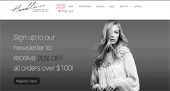 Desktop Screenshot of headlineshairpieces.com.au